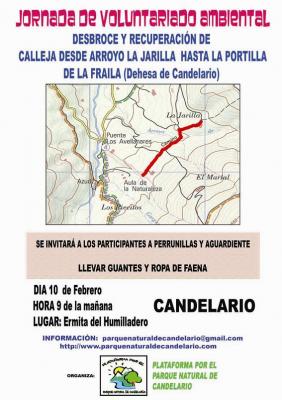 Jornada de voluntariado ambiental de la Plataforma por el Parque Natural de Candelario